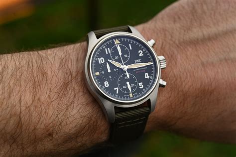 iwc chrono 41|iwc pilot spitfire chronograph 41mm.